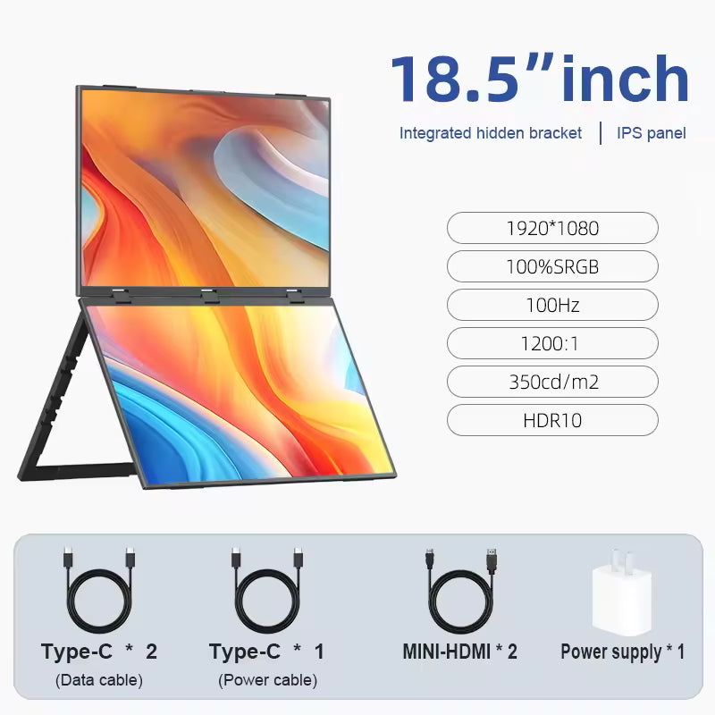 AFAR Dual-screenl monitor foldable