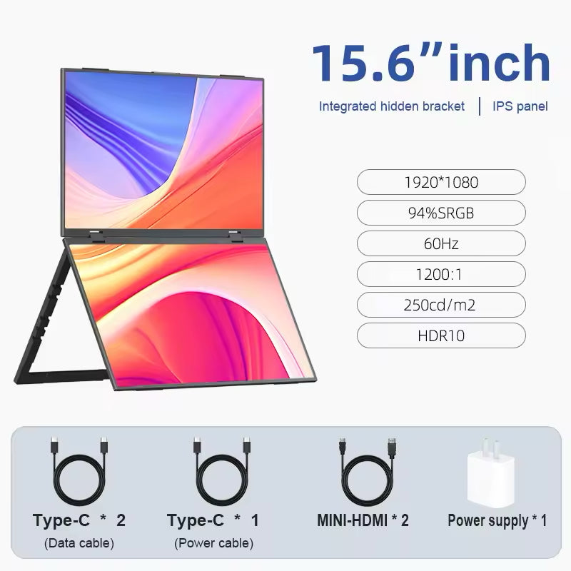 AFAR Dual-screenl monitor foldable