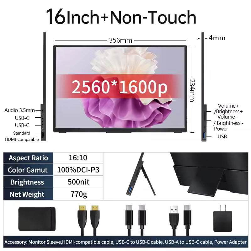 AFAR 2.5K Portable Monitor